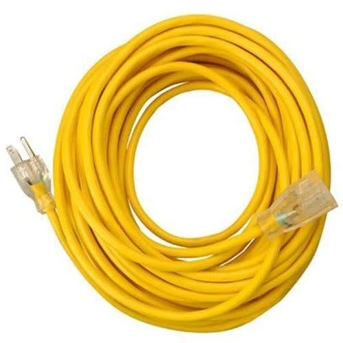 Southwire Tools & Equipment SOUTHWIRE 25' 12/3 SJEOOW Polar/Solar Standard Extension Cord (Yellow) 1687SW0002 - Image 3