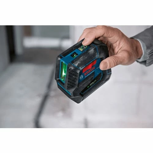 Bosch Power Tools Bosch Green-Beam Self-Leveling Cross-Line Laser With Plumb Points GCL100-40G - Image 5