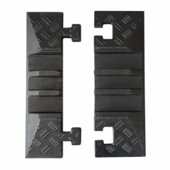 Southwire Tools & Equipment Southwire ShockShield 3 Channel End Cap Cable Protection System (2-Caps) 31208-1