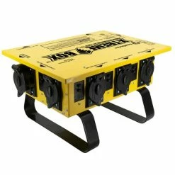 Southwire Tools & Equipment Southwire 50A Single Phase Temporary Power Distribution X-Treme Box 6506TLSX