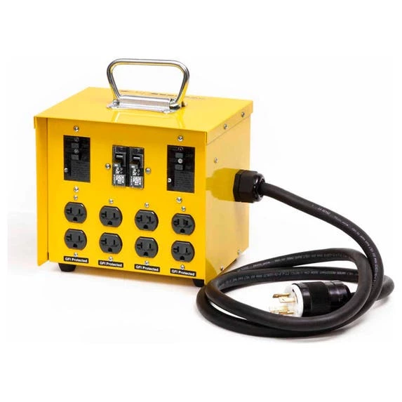 Southwire Tools & Equipment Southwire 30 Amp Mini X-Treme Box 125/250V 8 Outlet 20A UG GFCI 6532UGMX - Image 2