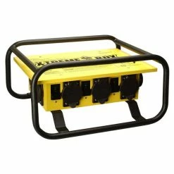 Southwire Tools & Equipment Southwire 50A 1970 Series Temporary Power Distribution X-Treme Box W/ Twist Lock Receptacles & Roll Cage 8706TLCX