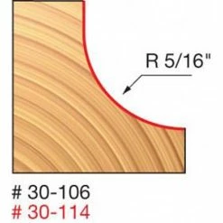 Freud Diablo Blades Freud 1/2" Cove Router Bit 30-106