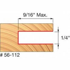 Freud Diablo Blades Freud 1/4" Three Wing Slotting Cutter 56-112
