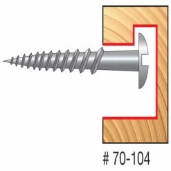 Freud Diablo Blades Freud 25/64" Key Hole Router Bit 70-104