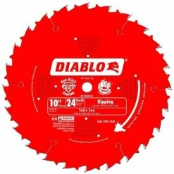 Freud Diablo Blades Freud Diablo 10" 24 Tooth Ripping Saw Blade D1024X