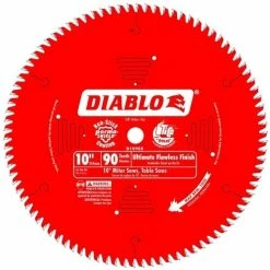 Freud Diablo Blades Freud Diablo 10" 90 Tooth Ultimate Flawless Finish Circular Saw Blade D1090X