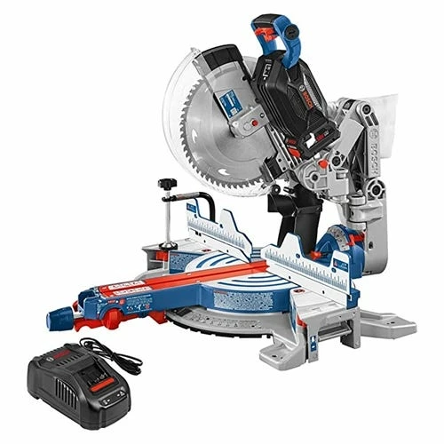 Bosch Power Tools Bosch PROFACTOR 18V Dual-Bevel 12" Glide Miter Saw Brushless 8.0Ah Kit GCM18V-12GDCN14