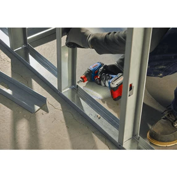 Bosch Power Tools Bosch 18V Brushless Connected-Ready Freak 1/4 In. And 1/2 In. Two-In-One Bit/Socket Impact Driver Kit With CORE18V 4.0 Ah Compact Battery GDX18V-1860CB15 - Image 4