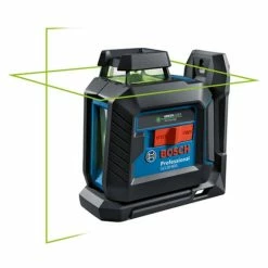 Bosch Power Tools Bosch Green-Beam Self-Leveling 360° Cross-Line Laser GLL50-40G