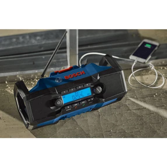 Bosch Power Tools Bosch 18V Compact Jobsite Radio With Bluetooth® 5.0 GPB18V-2CN - Image 4