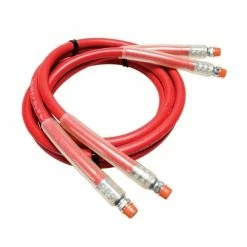 Greenlee Two 3/8 X 8' I.D. Hoses With 3/8" MPTF Male Fittings 130694