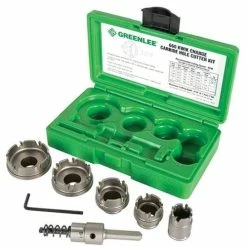 Greenlee Quick Change Stainless Steel Hole Cutter Kit 660