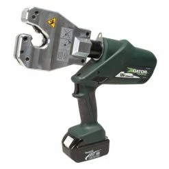 Greenlee 18V Gator 6 Ton DieLess Crimper Quad-Point Open Head Kit EK06ATCL11