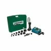 Greenlee 18V Gator 7 Ton Knockout Tool Kit SlugBuster 1/2" - 2" LS50L11B