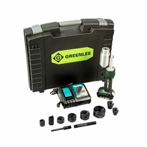 Greenlee 18V Gator 7 Ton Knockout Tool Kit Speed Punch 1/2-2" LS50L11SBSP