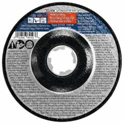 Bosch Power Tools Bosch 4-1/2" X 1/4" X-LOCK 30 Grit Arbor Type 27 Metal Grinding Abrasive Wheel GWX27LM450