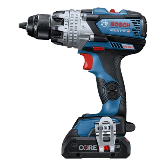 Bosch Power Tools Bosch 18V 2-Tool Combo Kit With Impact Driver/Wrench, Hammer Drill/Driver And Batteries GXL18V-227B25 - Image 2