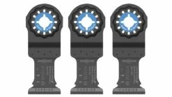 Bosch Power Tools Bosch 1-1/4" Starlock Oscillating Multi Tool Carbide Plunge Cut Blade 3 Pk OSL114C-3