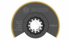 Bosch Power Tools Bosch 3-1/2" Starlock Oscillating Multi Tool Titanium Bi-Metal Segmented Saw Blade OSL312T