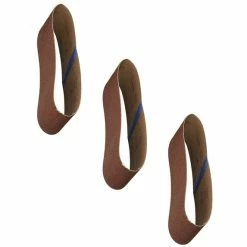 Bosch Power Tools Bosch 3" X 21" 80 Grit Sanding Belts (3 Pack) SB4R080
