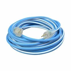 Southwire Tools & Equipment SOUTHWIRE 25' 12/3 SJEOW Polar/Solar Supreme Cold Weather Extension Cord (Blue) 1637SW0061