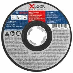 Bosch Power Tools Bosch 4-1/2" X .045" X-LOCK Type 1A 60 Grit Metal/Stainless Cutting Abrasive Wheel TCWX1S450