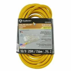 Southwire Tools & Equipment Southwire Cold Weather 3 Outlet Extension Cord 12/3 25ft SOU3487SW0002